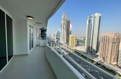 شقة - 2 غرف نوم - 3 حمامات للايجار في برج دي ايكس بي - شارع الشيخ زايد - دبي