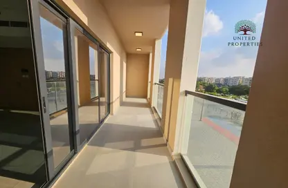 Balcony image for: Apartment - 1 Bedroom - 2 Bathrooms for rent in Al Mamsha - Muwaileh - Sharjah, Image 1
