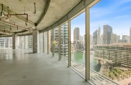 Office Space - Studio - 2 Bathrooms for rent in Al Fattan Office Tower - Al Fattan Marine Towers - Jumeirah Beach Residence - Dubai