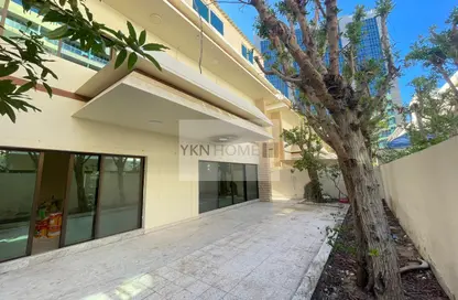 Terrace image for: Villa - 4 Bedrooms - 5 Bathrooms for rent in Cornich Al Khalidiya - Al Khalidiya - Abu Dhabi, Image 1
