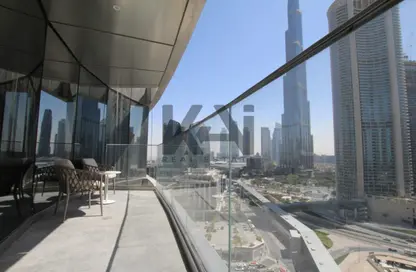 شقة - 2 غرف نوم - 3 حمامات للايجار في أبراج العنوان سكاي فيو - دبي وسط المدينة - دبي