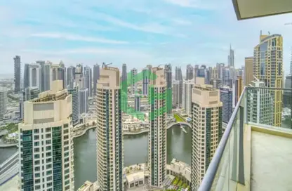 Apartment - 3 Bedrooms - 4 Bathrooms for rent in Trident Grand Residence - Dubai Marina - Dubai