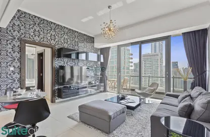 Apartment - 1 Bedroom - 1 Bathroom for rent in Silverene - Dubai Marina - Dubai