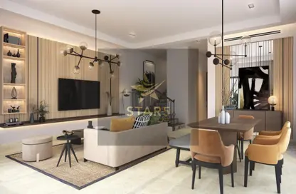 Townhouse - 5 Bedrooms - 6 Bathrooms for sale in Santorini - Damac Lagoons - Dubai Townhouse - 5 Bedrooms - 6 Bathrooms for sale in Santorini - Damac Lagoons - Dubai