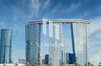 Apartment - 1 Bedroom - 2 Bathrooms for rent in The Gate Tower 1 - Shams Abu Dhabi - Al Reem Island - Abu Dhabi