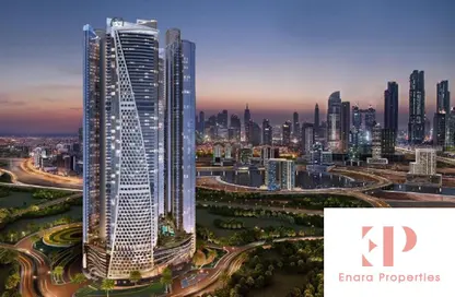 شقة - غرفة نوم - 2 حمامات للايجار في داماك تاورز من باراماونت - الخليج التجاري - دبي