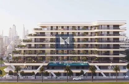 Outdoor Building image for: Apartment - 1 Bedroom - 2 Bathrooms for sale in Samana Miami - Jumeirah Village Circle - Dubai, Image 1