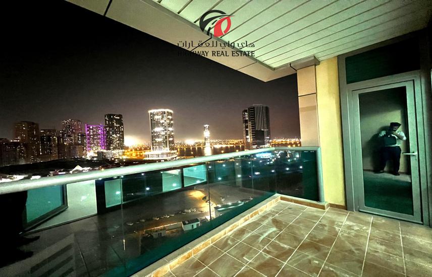 Apartment for Rent in Al Mamzar Sharjah sea view, luxurious & Ac