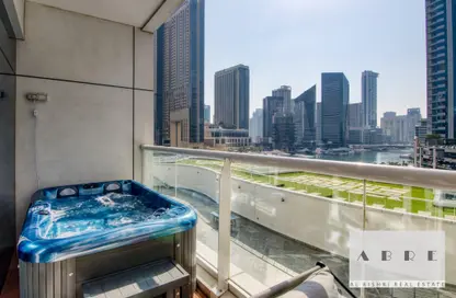Balcony image for: Apartment - 1 Bedroom - 1 Bathroom for sale in Continental Tower - Dubai Marina - Dubai, Image 1