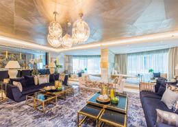 Living Room image for: Penthouse - 4 bedrooms - 5 bathrooms for sale in Al Seef Tower - Dubai Marina - Dubai, Image 1