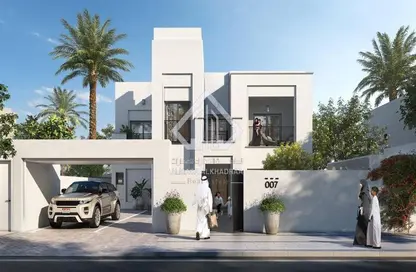 Outdoor House image for: Villa - 5 Bedrooms for sale in Alreeman II - Al Shamkha - Abu Dhabi, Image 1