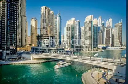 شقة - غرفة نوم - 2 حمامات للبيع في الأطلنطي - دبي مارينا - دبي