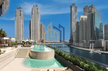 شقة - 2 غرف نوم - 3 حمامات للبيع في ون ريفر بوينت - الخليج التجاري - دبي