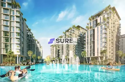 Apartment - Studio - 1 Bathroom for sale in Azizi Venice 14 - Azizi Venice - Dubai South (Dubai World Central) - Dubai