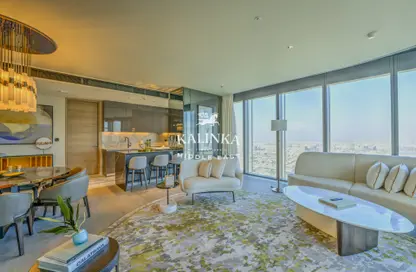 Apartment - 2 Bedrooms - 3 Bathrooms for sale in One Za'abeel Tower - Zabeel 1 - Zabeel - Dubai
