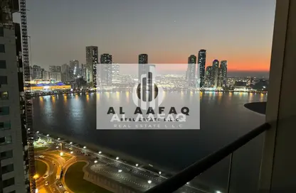 Apartment - 2 Bedrooms - 4 Bathrooms for rent in Al Mamzar Tower - Al Mamzar - Sharjah - Sharjah