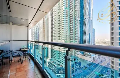 Apartment - 1 Bedroom - 1 Bathroom for rent in Princess Tower - Dubai Marina - Dubai