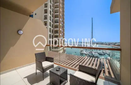 Apartment - Studio - 1 Bathroom for sale in Palm Views West - Palm Views - Palm Jumeirah - Dubai