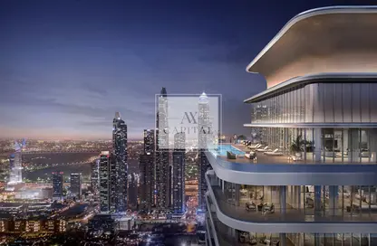 شقة - 2 غرف نوم - 2 حمامات للبيع في برج Seapoint 1 - سي بوينت - إعمار بيتشفرونت - دبي هاربور - دبي