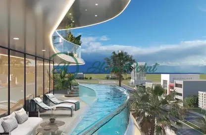 صورة لـ حوض سباحة شقة - غرفة نوم - 2 حمامات للبيع في فولجا تاور - مثلث قرية الجميرا - دبي ، صورة رقم 1