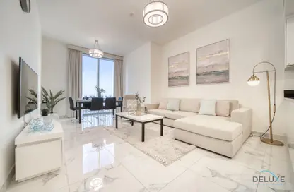 Living Room image for: Apartment - 1 Bedroom - 1 Bathroom for rent in Noura Tower - Al Habtoor City - Business Bay - Dubai, Image 1