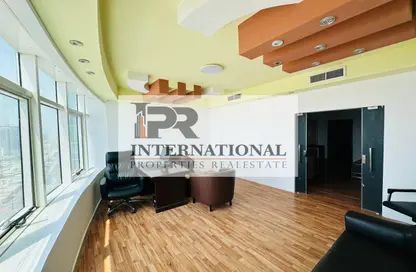 Office Space - Studio - 1 Bathroom for rent in Horizon Towers - Ajman Downtown - Ajman