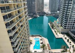 صورةحوض سباحة لـ: مكتب - 1 حمام للبيع في برج الرياح 2 - بحيرة الماس غرب - أبراج بحيرة الجميرا - دبي, صورة 1