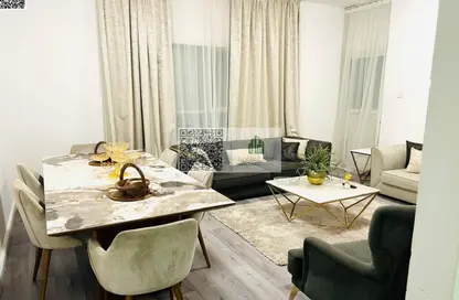 Apartment - 2 Bedrooms - 2 Bathrooms for rent in Orient Tower 1 - Orient Towers - Al Bustan - Ajman