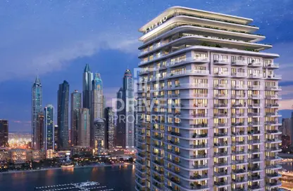 Apartment - 4 Bedrooms - 5 Bathrooms for sale in Beachgate by Address - EMAAR Beachfront - Dubai Harbour - Dubai