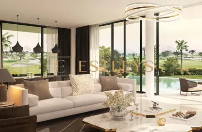 Living Room image for: Villa - 5 Bedrooms - 6 Bathrooms for sale in Veneto Villas - Trevi - DAMAC Hills - Dubai, Image 1