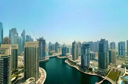 Apartment - 3 Bedrooms - 5 Bathrooms for rent in JAM Marina Residence - Dubai Marina - Dubai