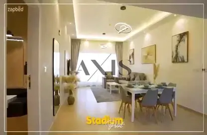 Apartment - 2 Bedrooms - 3 Bathrooms for rent in Stadium Point - Dubai Sports City - Dubai