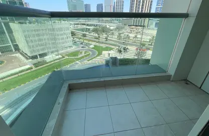 Balcony image for: Apartment - 1 Bedroom - 2 Bathrooms for rent in Burooj Views - Marina Square - Al Reem Island - Abu Dhabi, Image 1