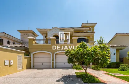 Villa - 5 Bedrooms - 6 Bathrooms for rent in Garden Homes Frond P - Garden Homes - Palm Jumeirah - Dubai