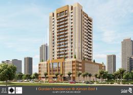 Outdoor Building image for: Apartment - 1 bedroom - 2 bathrooms for sale in Garden Residences - Emirates City - Ajman, Image 1