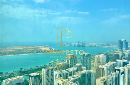شقة - 2 غرف نوم - 3 حمامات للايجار في برج محمد بن راشد في المركز التجاري العالمي - شارع الكورنيش - أبوظبي