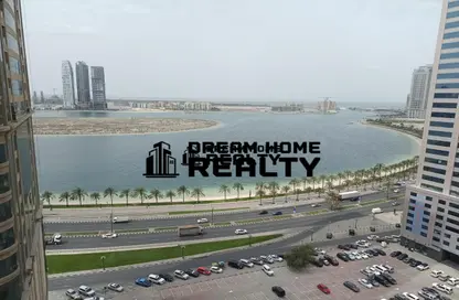 Apartment - 1 Bedroom - 2 Bathrooms for rent in Rose Tower - Al Khan - Sharjah