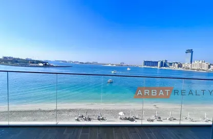 Water View image for: Apartment - 1 Bedroom - 1 Bathroom for sale in Beach Isle - EMAAR Beachfront - Dubai Harbour - Dubai, Image 1