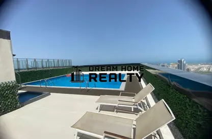 Apartment - 1 Bedroom - 2 Bathrooms for rent in Palm Tower 3 - Palm Towers - Al Majaz - Sharjah