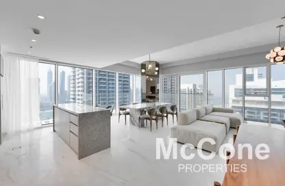 Apartment - 2 Bedrooms - 3 Bathrooms for rent in Grand Bleu Tower 2 - EMAAR Beachfront - Dubai Harbour - Dubai