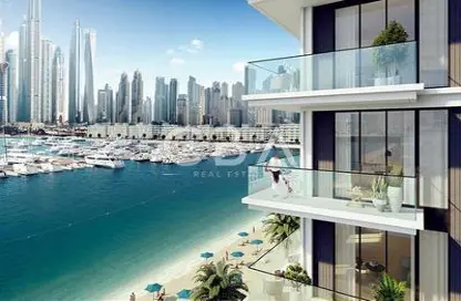 Apartment - 2 Bedrooms - 2 Bathrooms for sale in Beach Mansion - EMAAR Beachfront - Dubai Harbour - Dubai