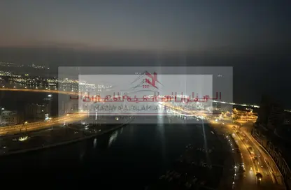 Apartment - 2 Bedrooms - 2 Bathrooms for rent in Beach Tower 2 - Al Khan Lagoon - Al Khan - Sharjah