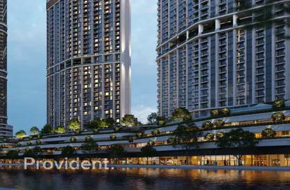 Apartment - 1 Bedroom - 1 Bathroom for sale in 310 Riverside Crescent - Sobha Hartland II - Bukadra - Dubai