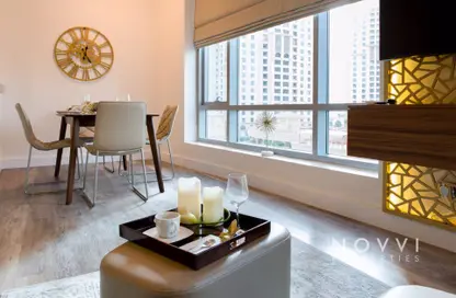 Apartment - 1 Bedroom - 1 Bathroom for rent in Sanibel Tower - Park Island - Dubai Marina - Dubai