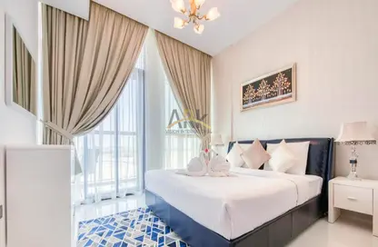 Room / Bedroom image for: Apartment - 1 Bedroom - 2 Bathrooms for sale in Glamz by Danube - Glamz - Al Furjan - Dubai, Image 1