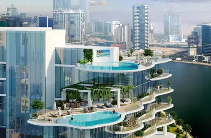 Apartment - 2 Bedrooms - 3 Bathrooms for sale in Chic Tower - Business Bay - Dubai