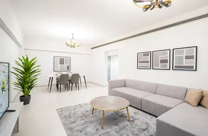 Living / Dining Room image for: Apartment - 2 Bedrooms - 2 Bathrooms for rent in Mankhool Road - Bur Dubai - Dubai, Image 1
