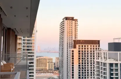 Apartment - 1 Bedroom - 1 Bathroom for sale in Beach Isle Tower 1 - Beach Isle - EMAAR Beachfront - Dubai Harbour - Dubai