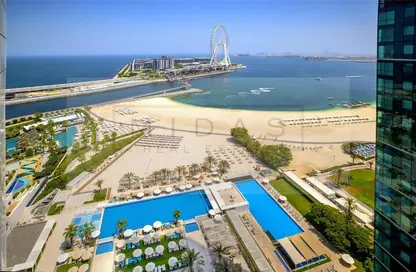 Hotel  and  Hotel Apartment - 3 Bedrooms - 4 Bathrooms for rent in DoubleTree by Hilton Dubai Jumeirah Beach - Jumeirah Beach Residence - Dubai