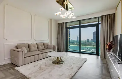 Apartment - 1 Bedroom - 1 Bathroom for sale in Beach Vista - EMAAR Beachfront - Dubai Harbour - Dubai